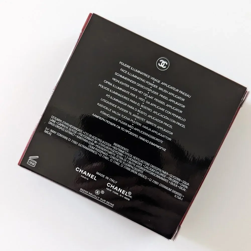 RARE Chanel Le Signe Du Lion Illuminating Powder Or Blanc (full size) - Picture 6 of 9